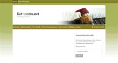 Desktop Screenshot of kotitonttu.net